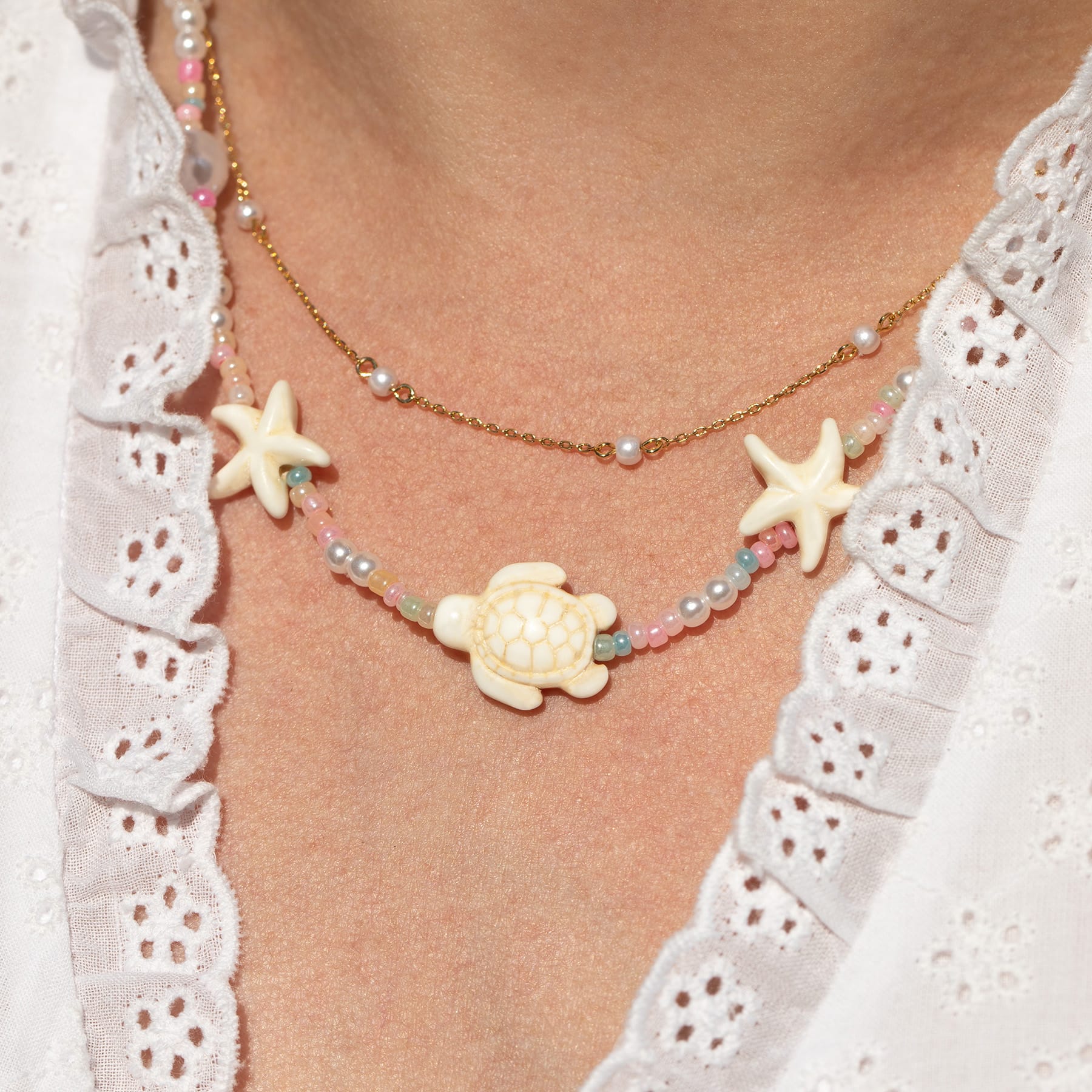 Turtle Bay Beaded Necklace