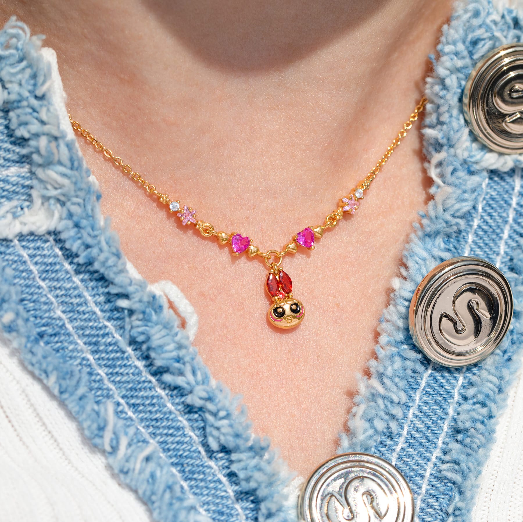 The Powerpuff Girls Blossom Necklace