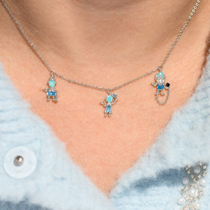 Disney Haunted Mansion Hitchhiking Ghosts Necklace