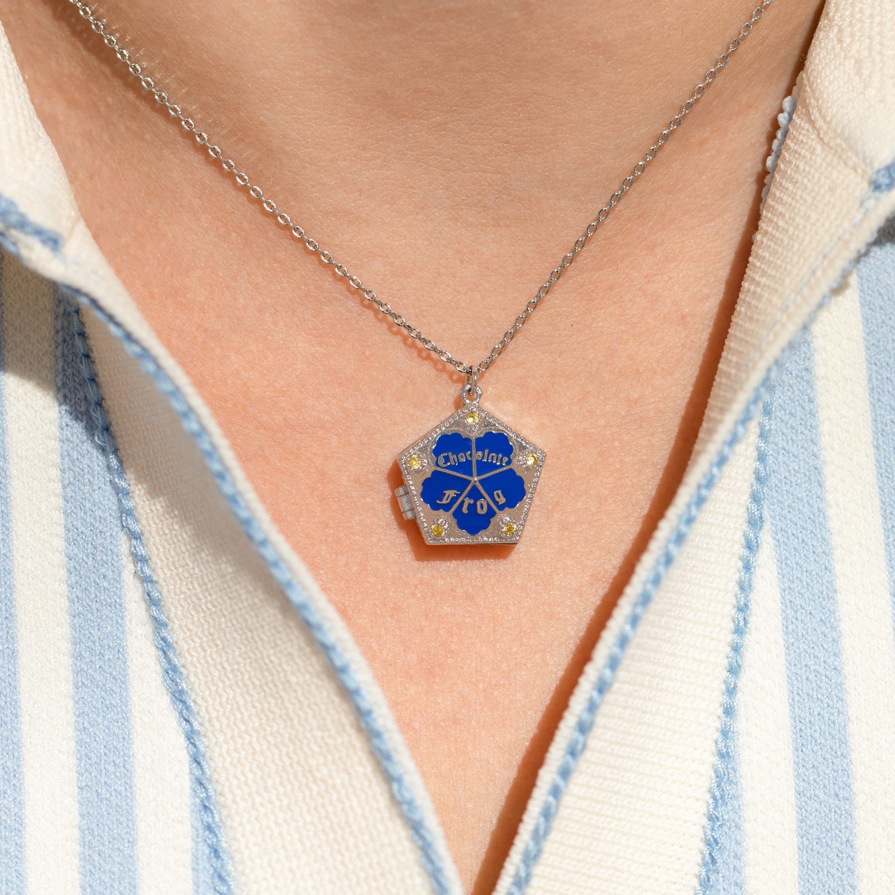 【PondPhuwin】MYSTIC LOCKET Harry Potter Chocolate Frog Locket Necklace – Girls Crew