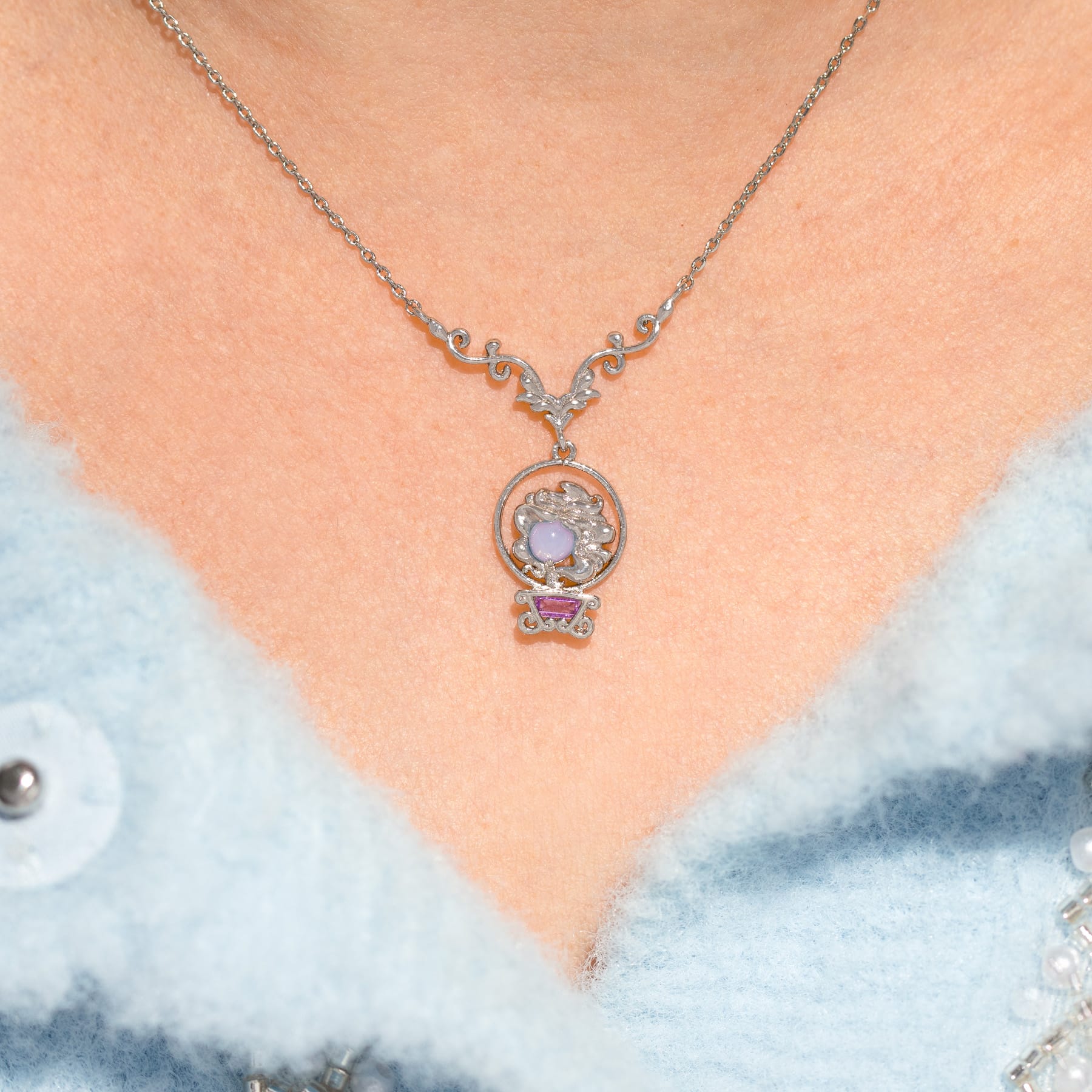 Disney Haunted Mansion Madame Leota Necklace