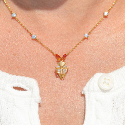 Star Wars™ Millennium Falcon™ Holiday Necklace