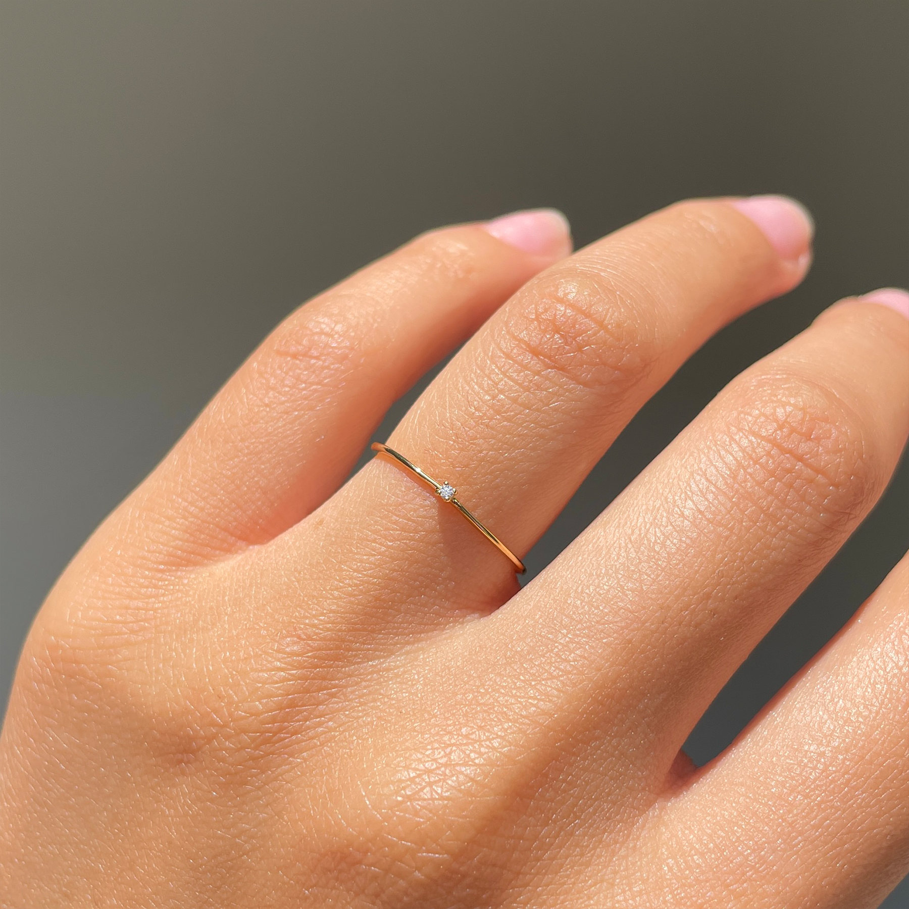 In-Between Stack Ring