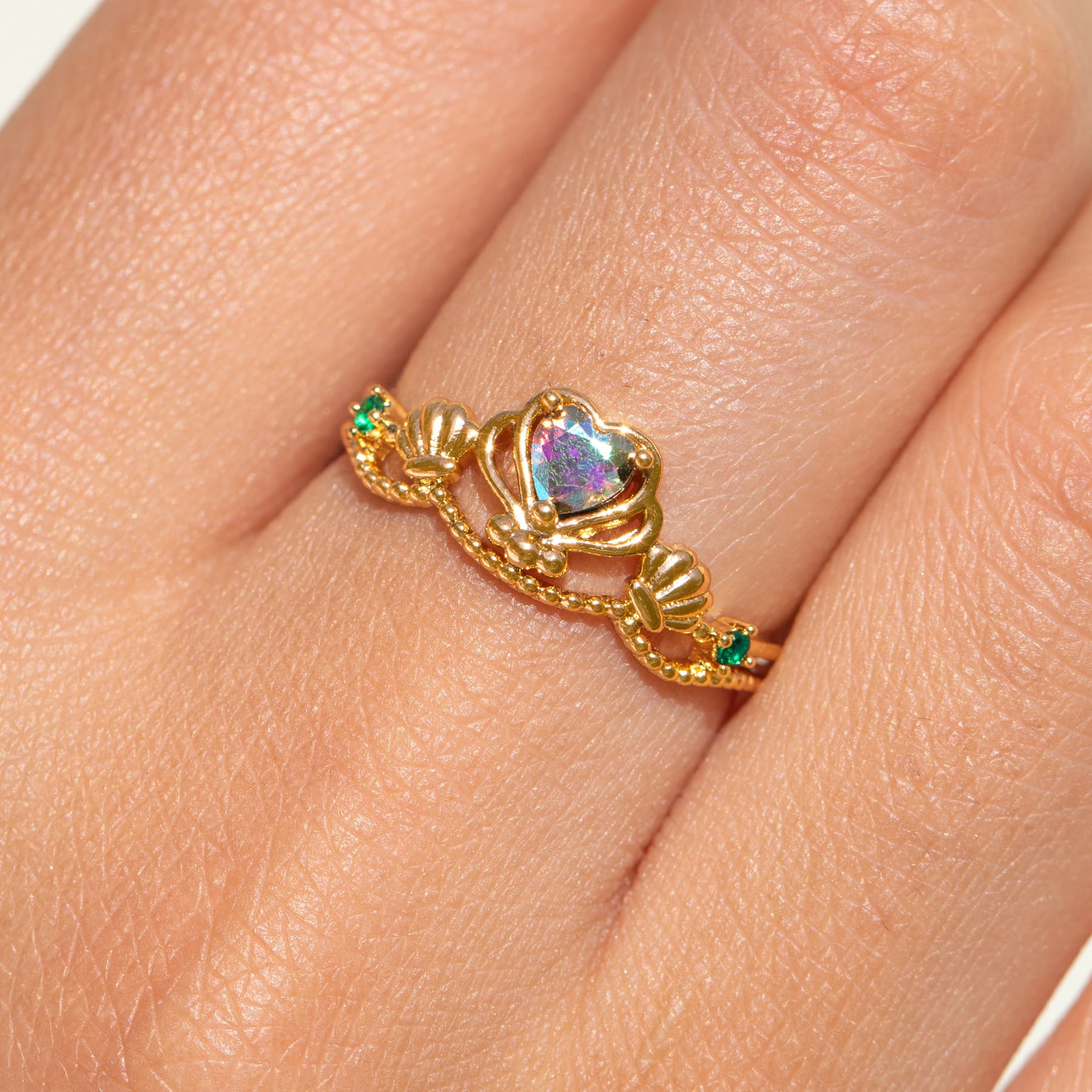 Disney The Little Mermaid Seashells Ring