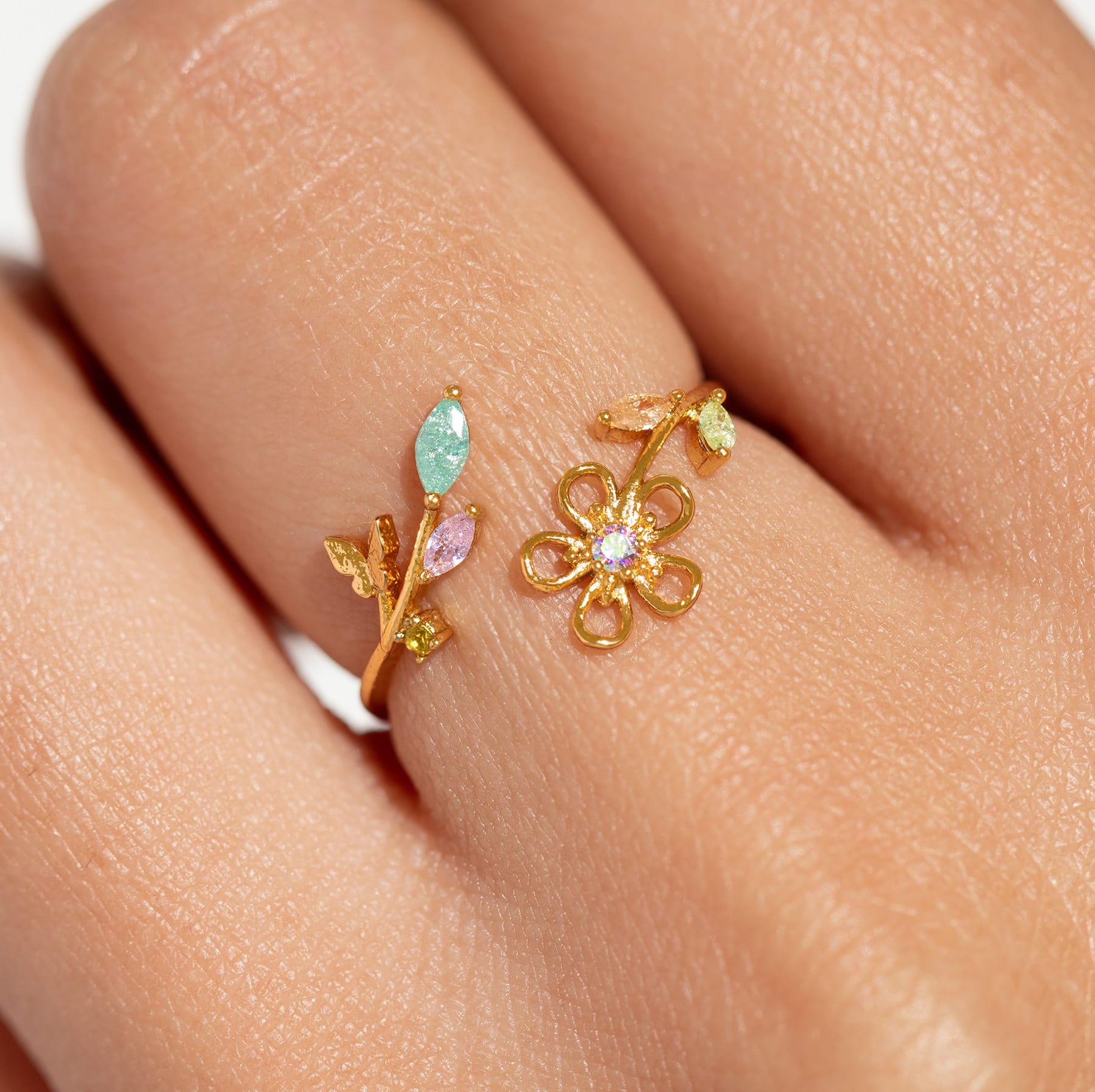 Petal Market Adjustable Ring