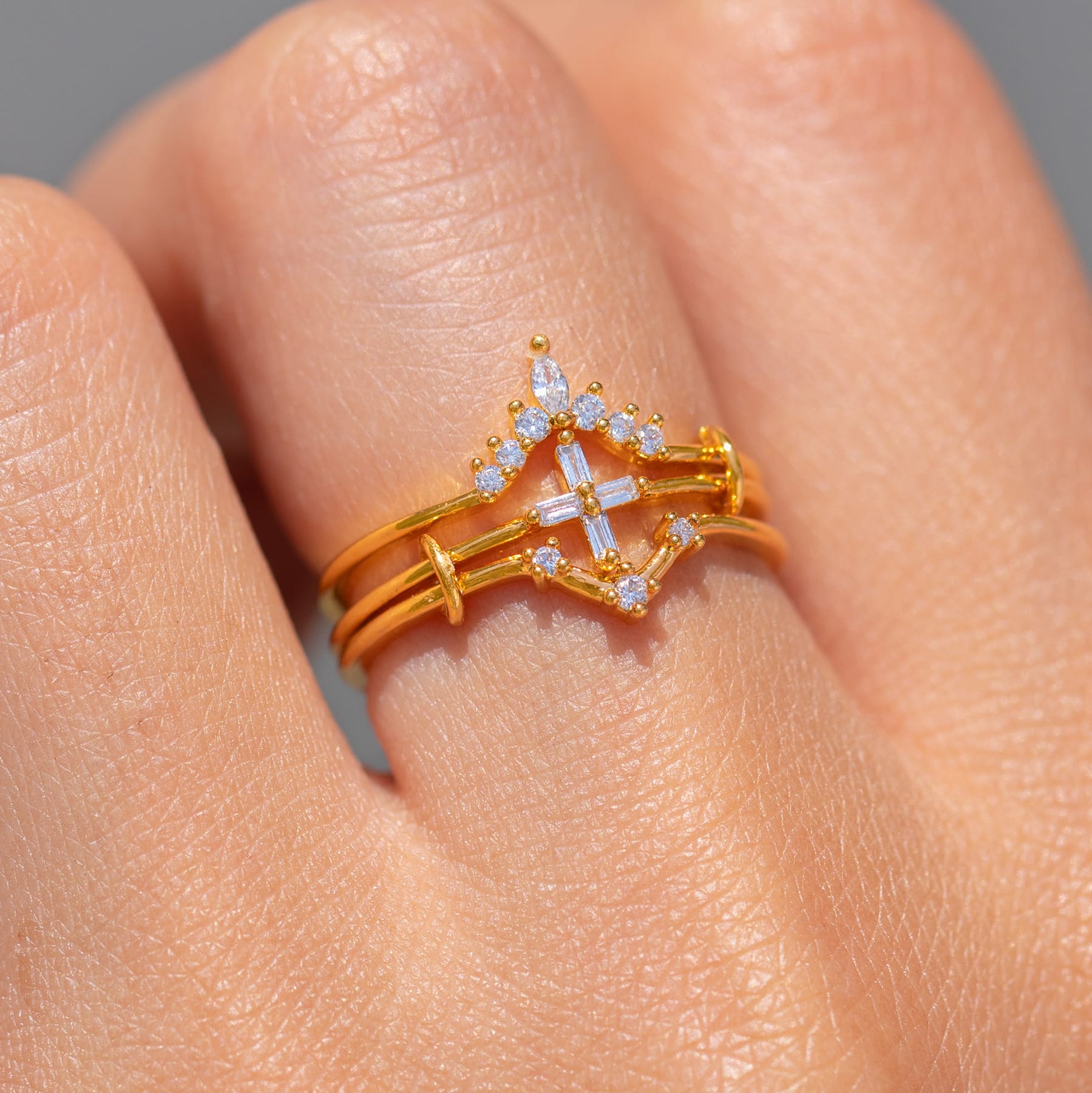 Holy Trinity Ring Set