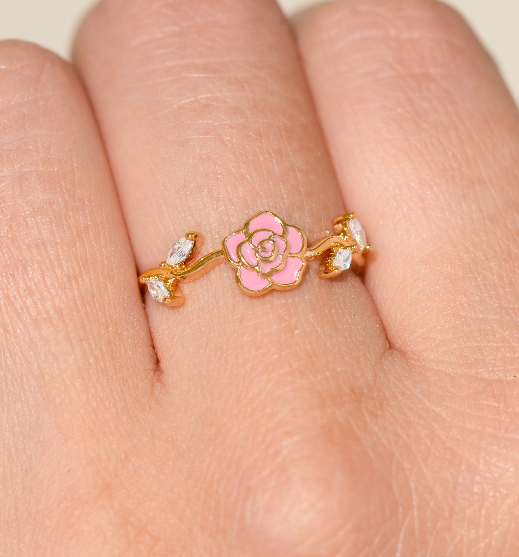 Rosebud Ring – Girls Crew