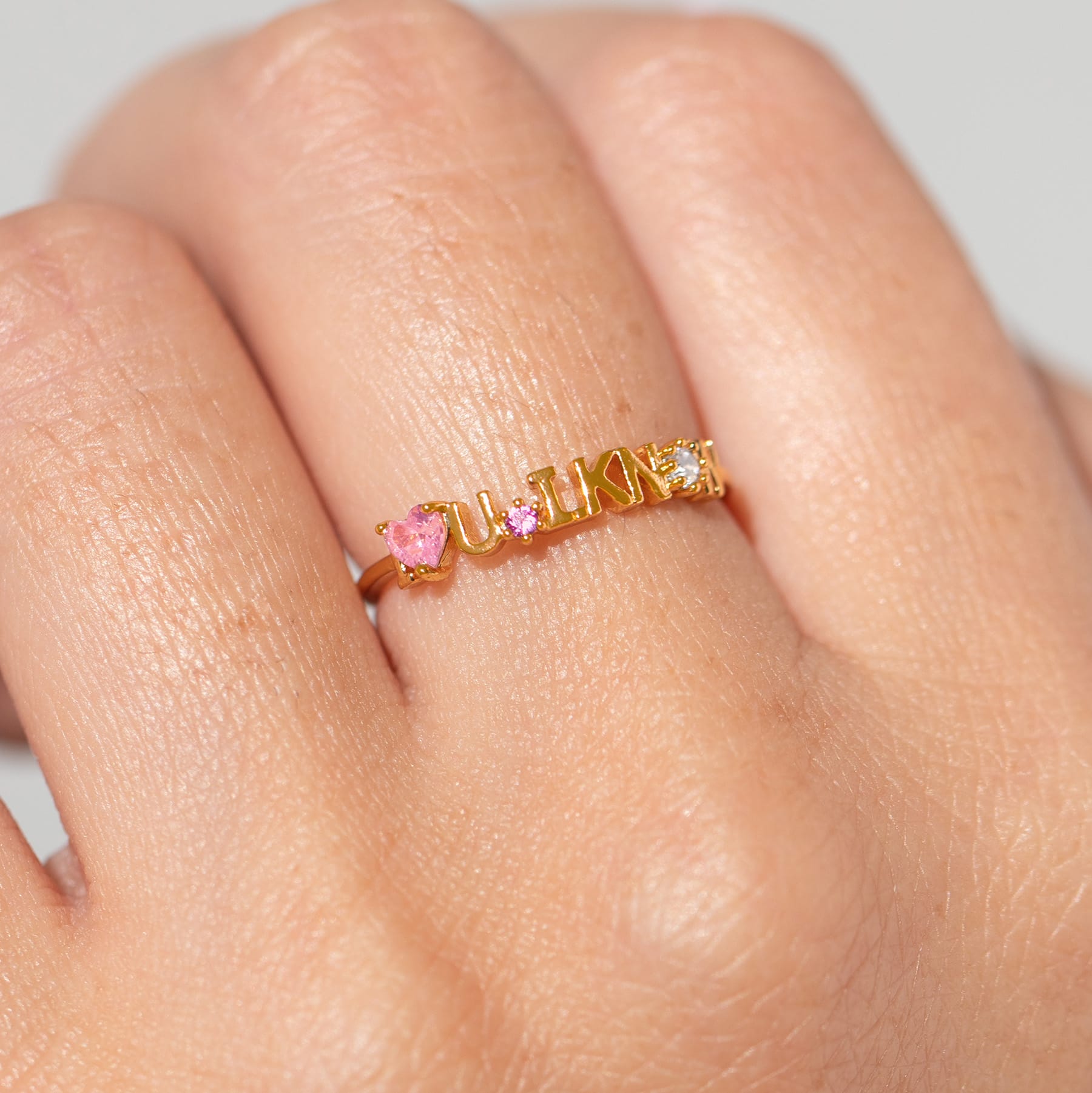 Star Wars™ I Love You, I Know Adjustable Ring