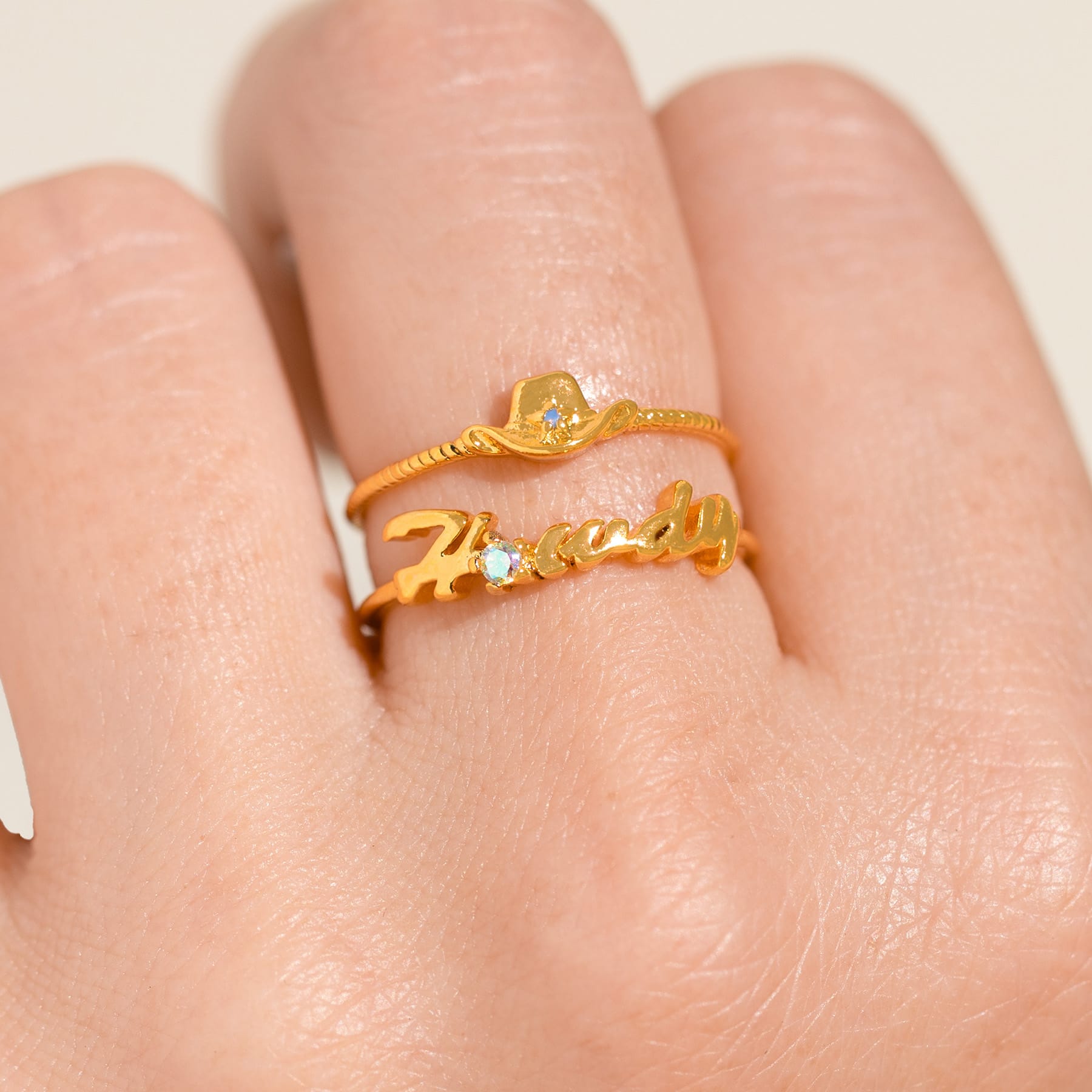 Howdy Partner Ring Set