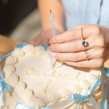 Cloud Drifter Dangle Ring