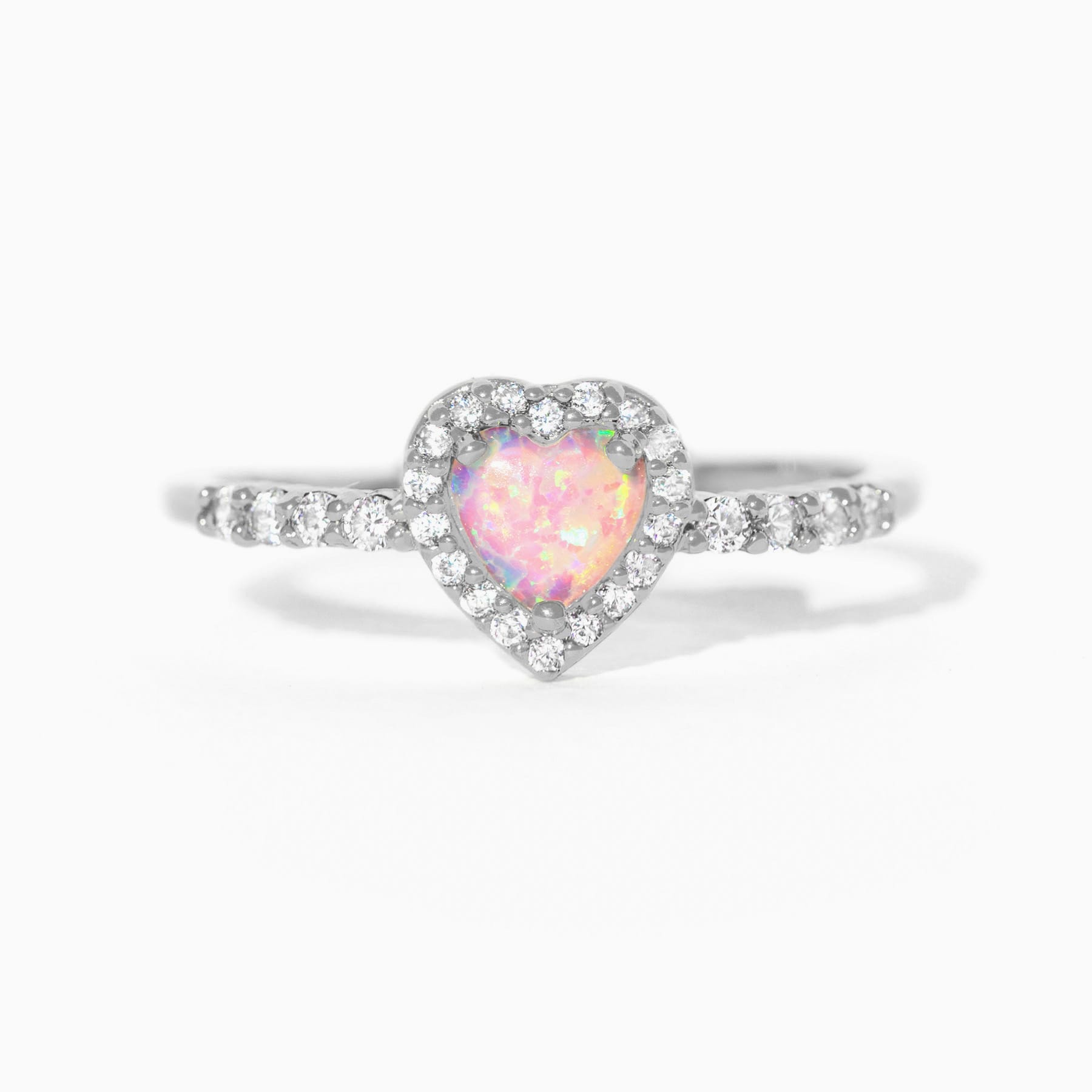 Stolen Heart Pink Opal Ring