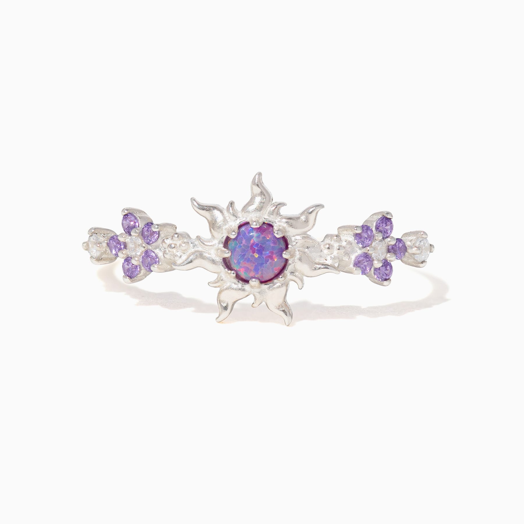 Disney Tangled Corona's Crest Sun Sterling Silver Ring