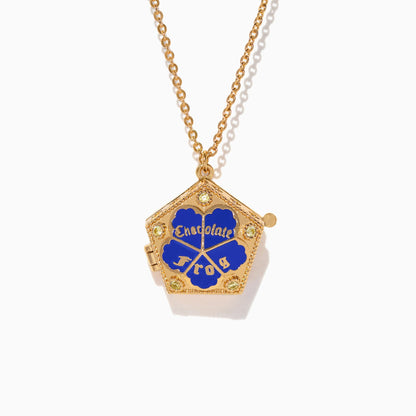 Harry Potter Chocolate Frog Locket Necklace
