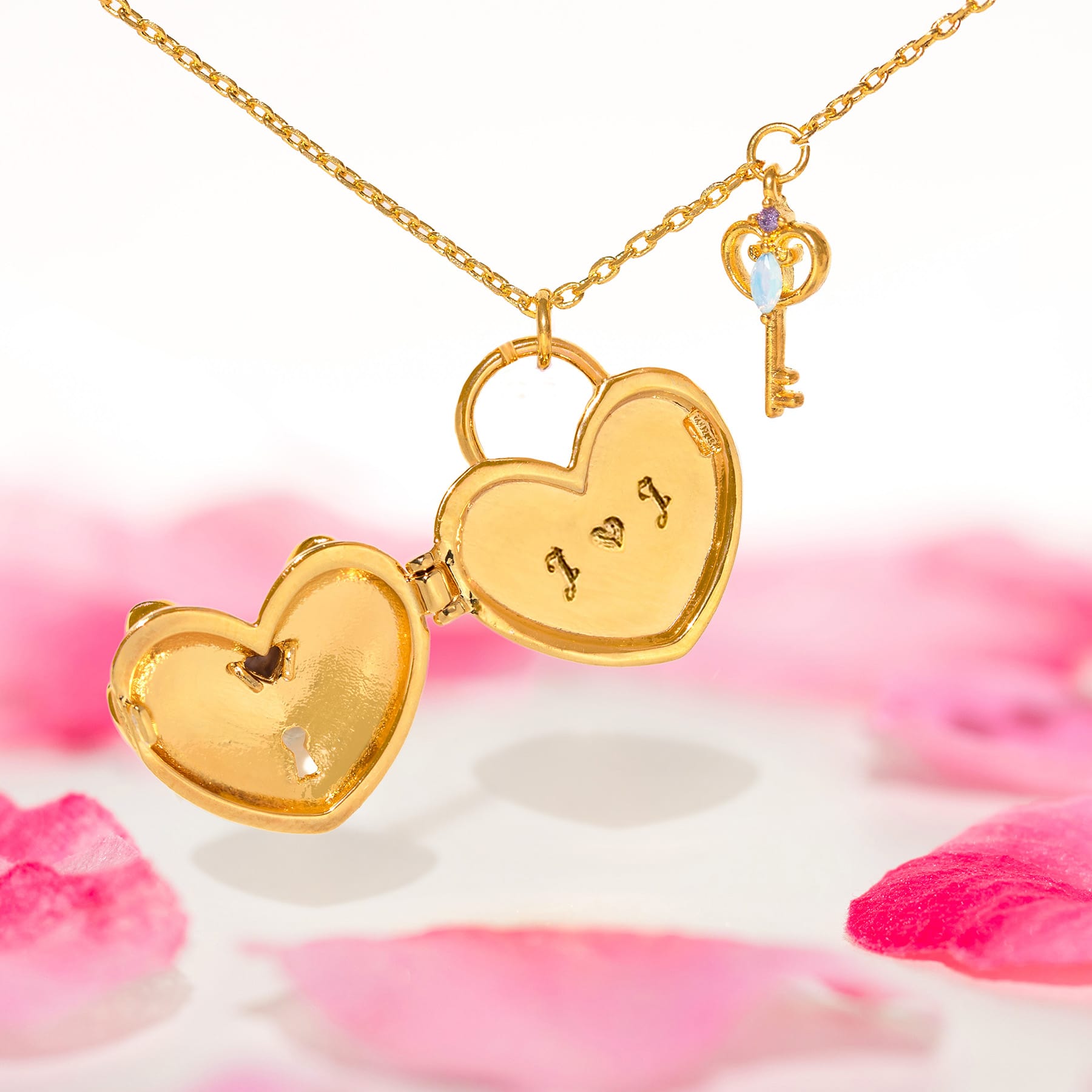 Love Locket Engravable Necklace