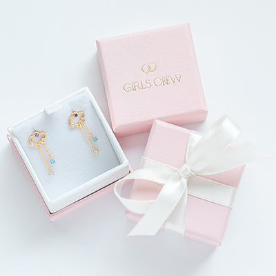 Earring Box with Ribbon