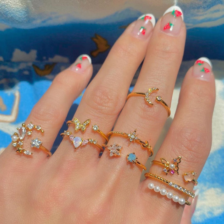 Little Star Adjustable Ring