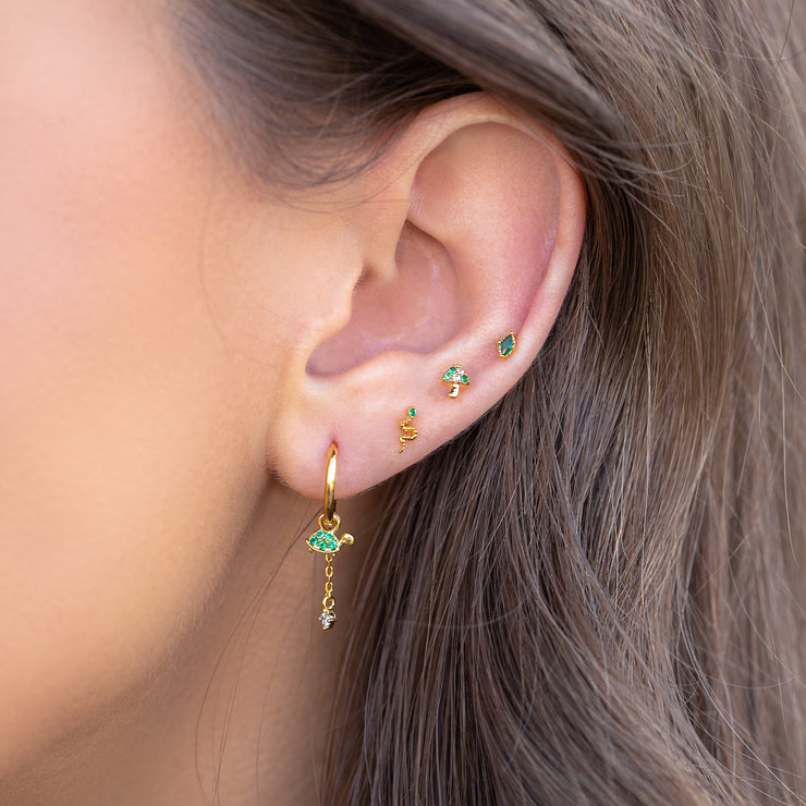 Emerald Oasis Earring Set