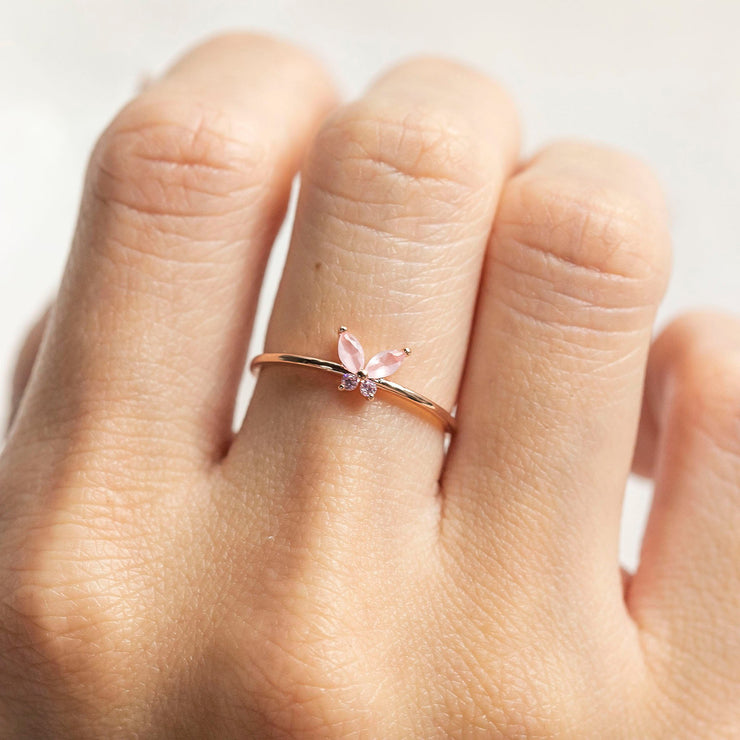 Baby Pink Mari Ring