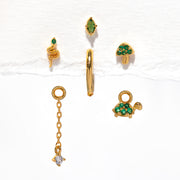 Emerald Oasis Earring Set