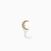 Crescent Piercing Style Earring