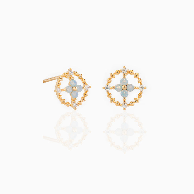 Blue Blossom Dream Studs
