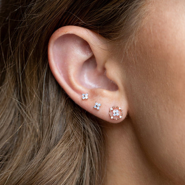 Blue Blossom Dream Studs