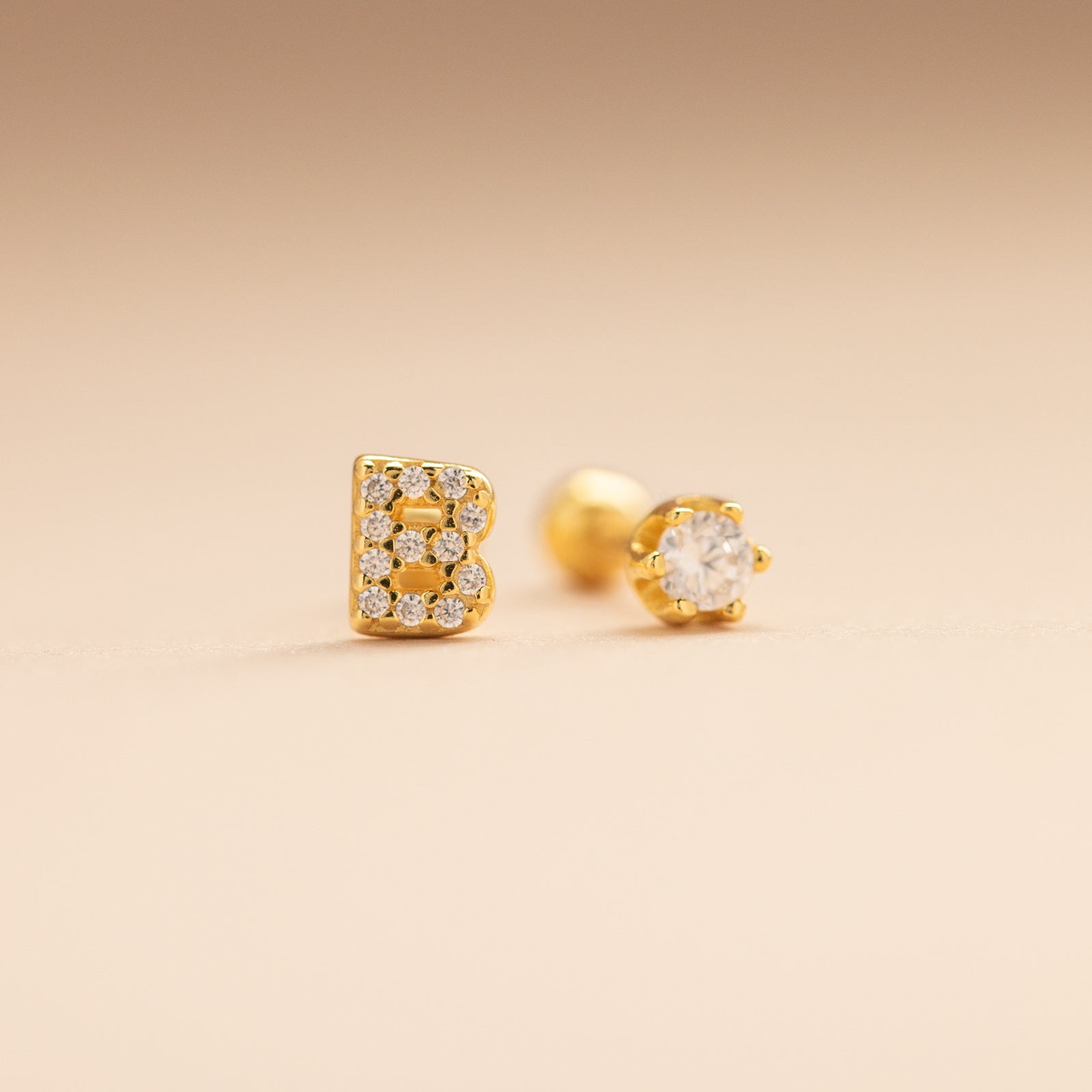 Singapore Initial Studs | GC Luxe | Girls Crew Jewelry