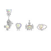 Care Bears Care-a-Lot Bear Stud Set
