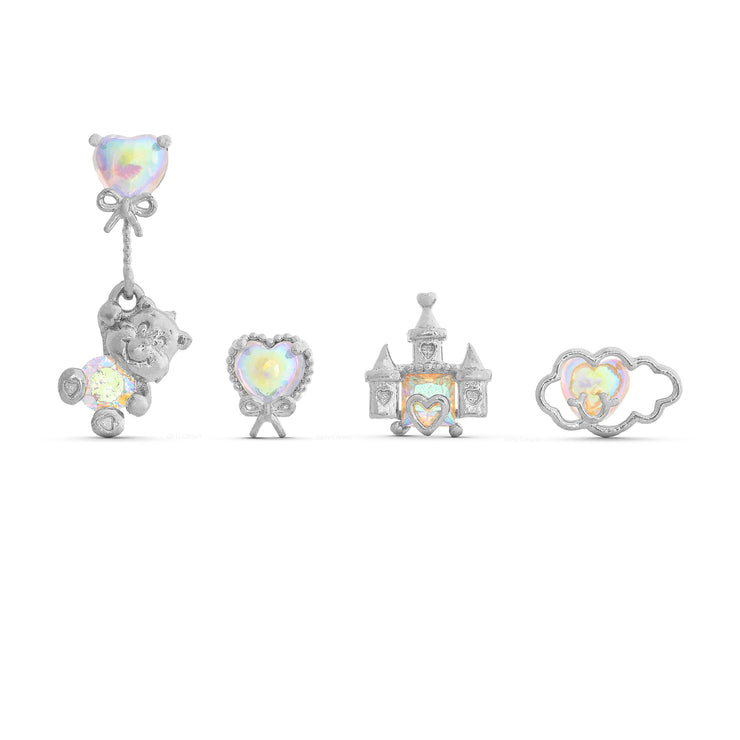 Care Bears Care-a-Lot Bear Stud Set
