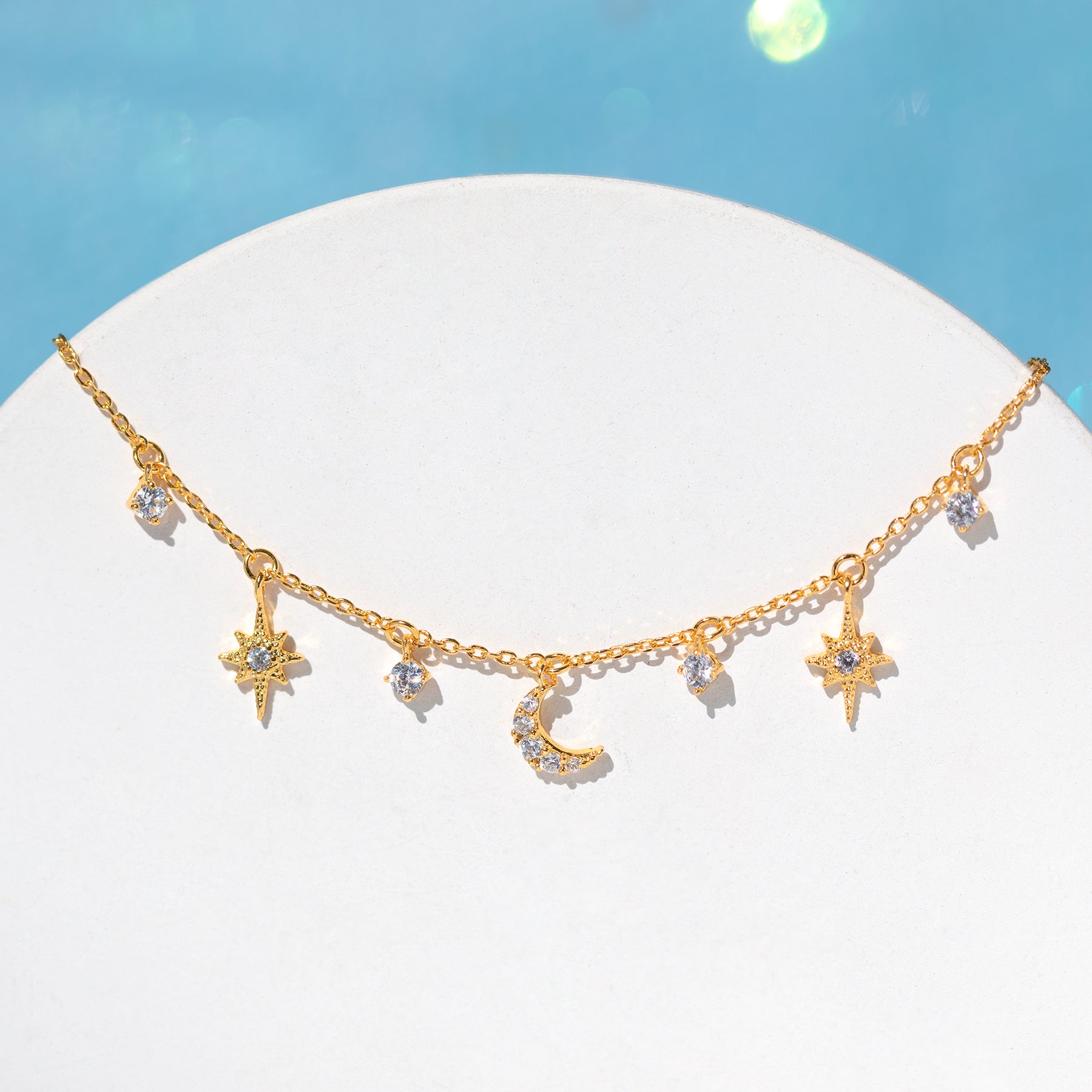 Supernova Charm Anklet