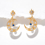 Blue Moon Earrings