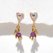 Bear Hug Earrings