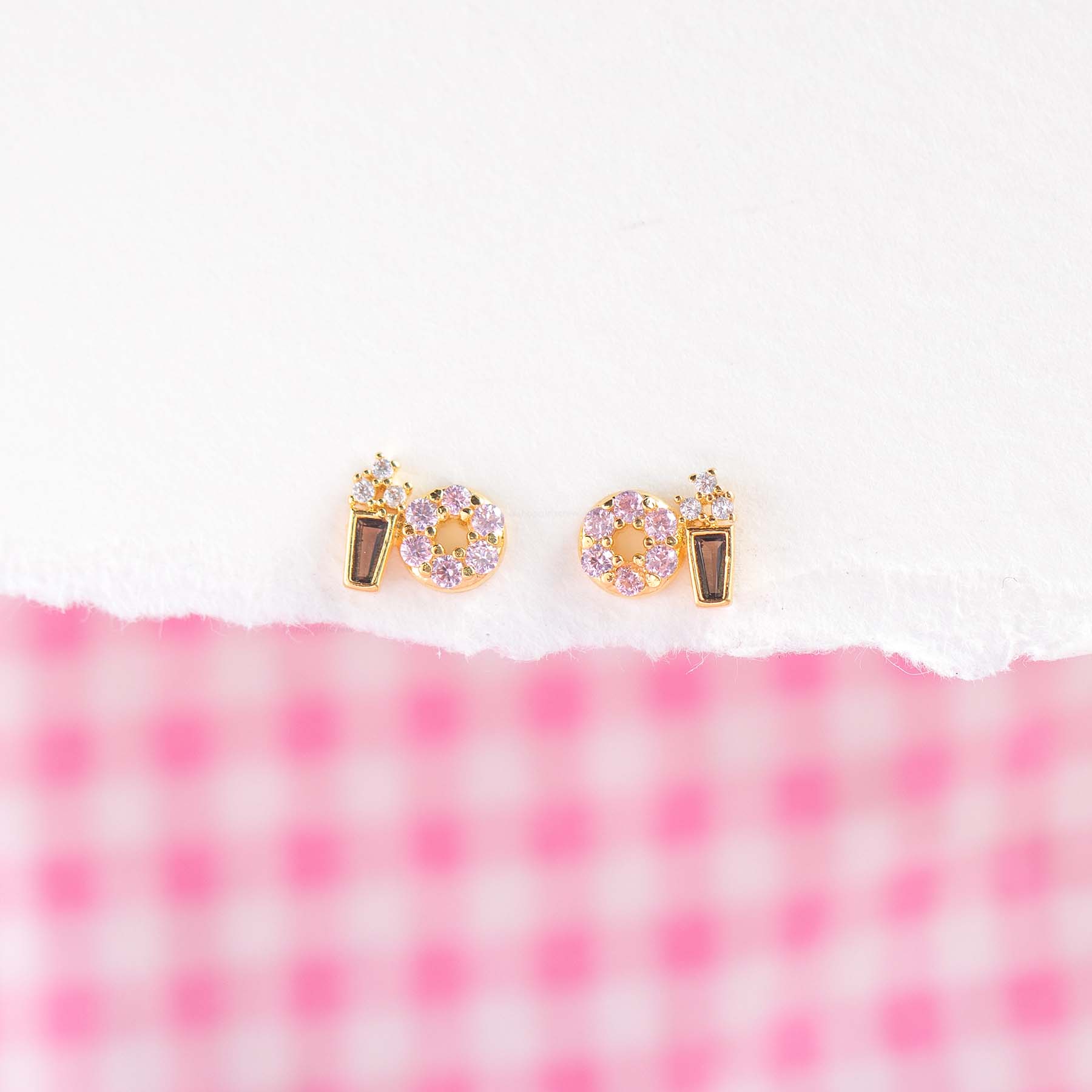 Coffee & Donut Studs