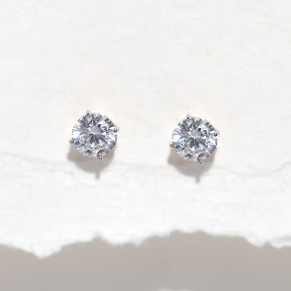 14k Fine Perfect Stud Earrings