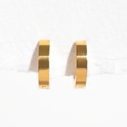 Golden Glow Chubby Hoops