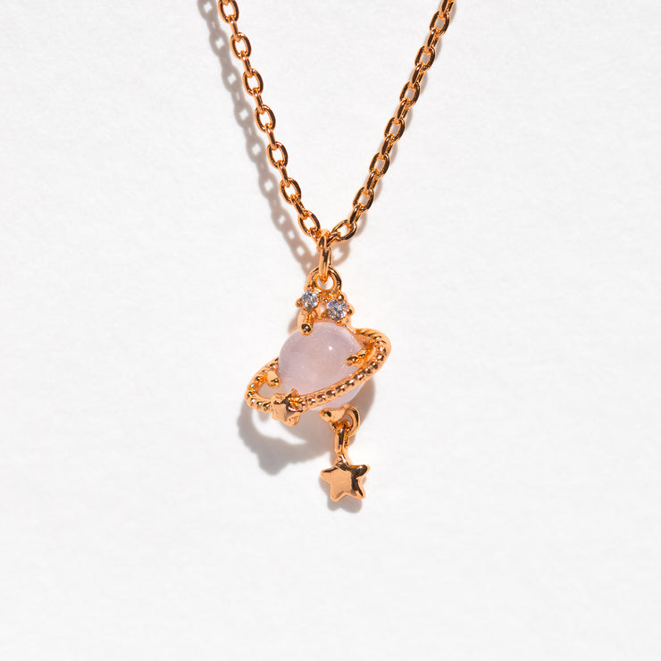 Pink Jupiter Necklace