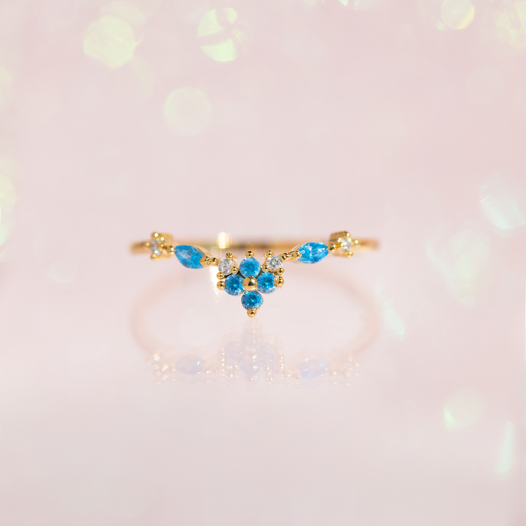 Forget Me Not Ring