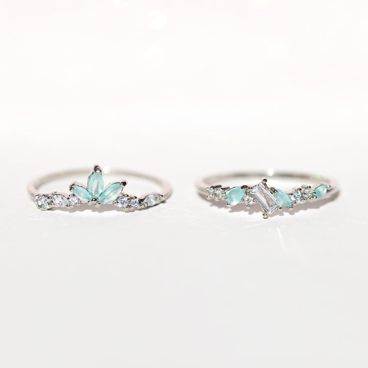 Mint To Be Ring Set
