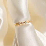 Dewdrop Adjustable Ring