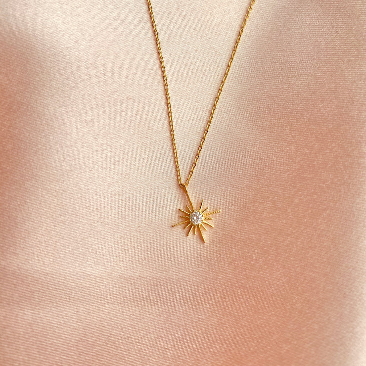 Comet Necklace : Gold