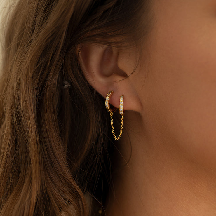 Redondo Double Hoop Earrings