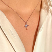 Blue Jupiter Necklace