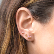 Teeniest & Brightest Star Piercing Style Earring