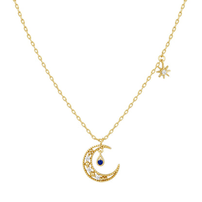 Blue Moon Necklace