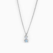 Beary Blue Necklace