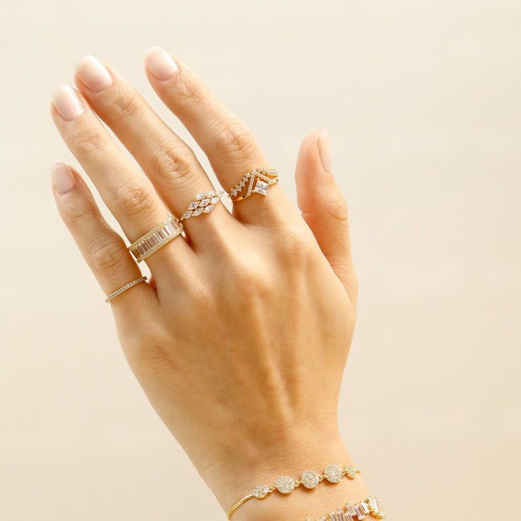 Clear Stack Ring