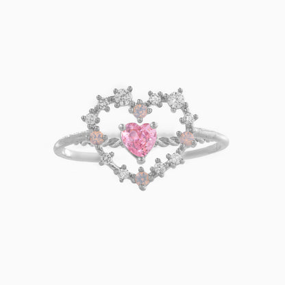 Heart to Heart Ring Set