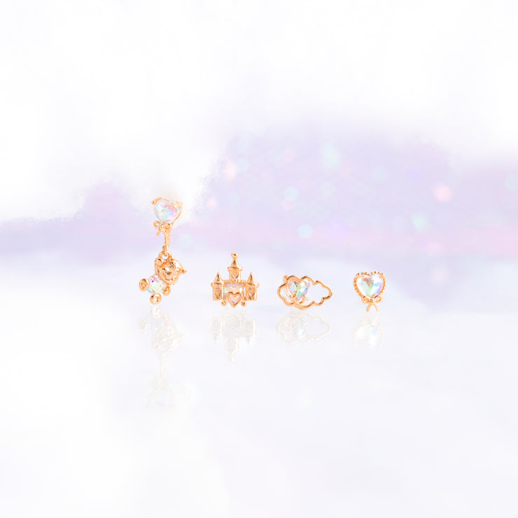 Care Bears Care-a-Lot Bear Stud Set