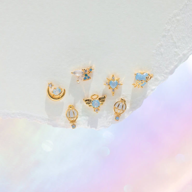 Blue Fairy Studs